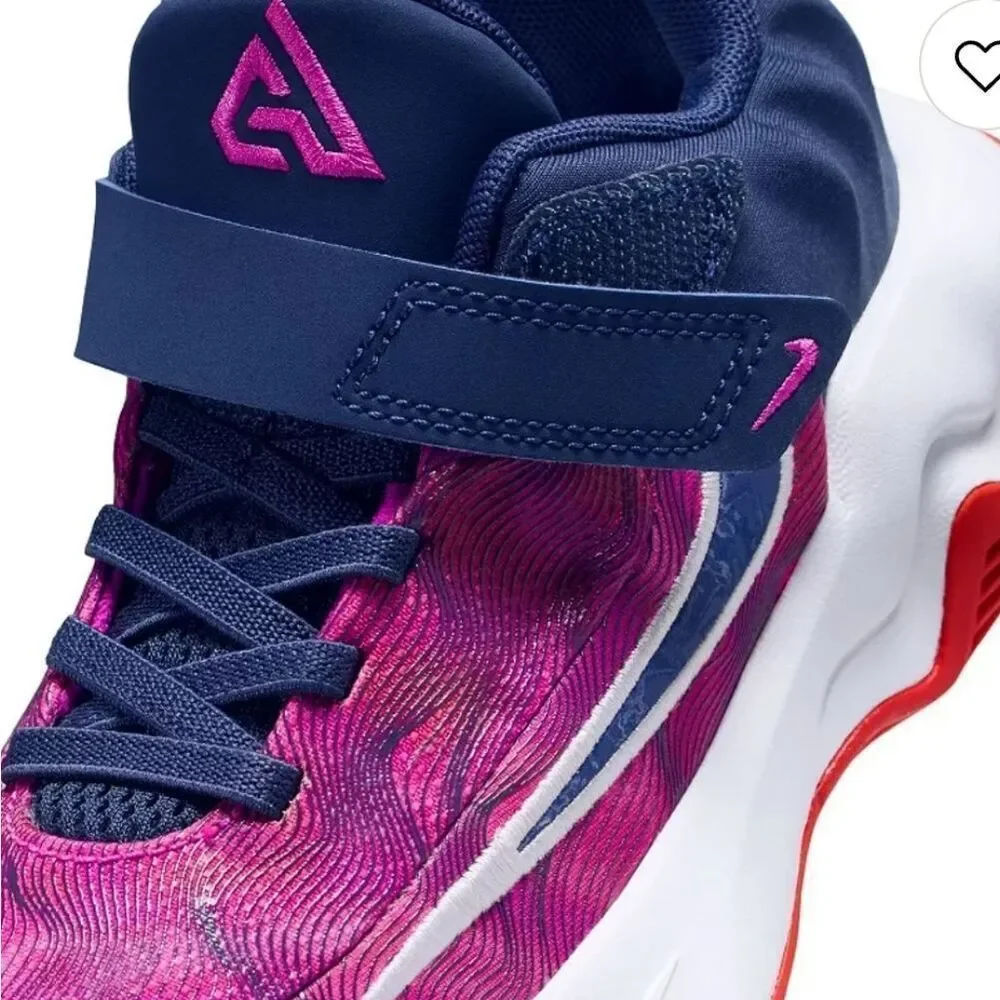 Nike Kids Sneakers in Pink, Navy & Red